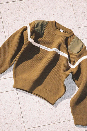 
                  
                    Commander Chest LIne Knit Sweater
                  
                