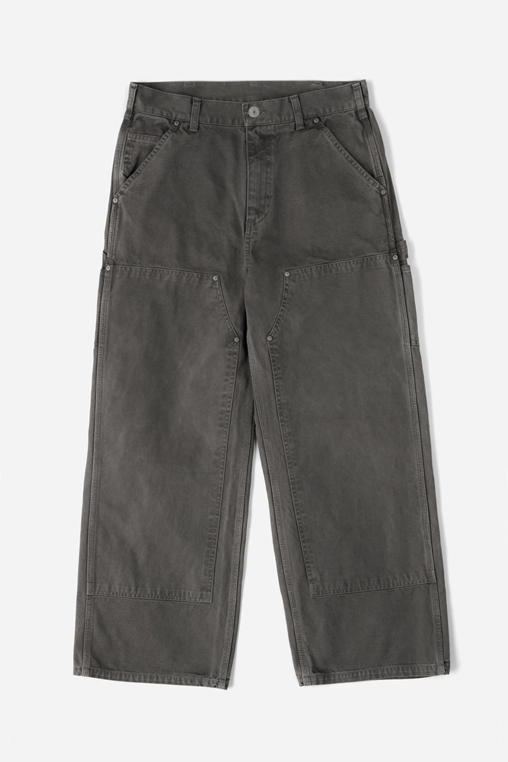 FI-Distressed Double Knee Pants (VerⅡ) / G-Brown