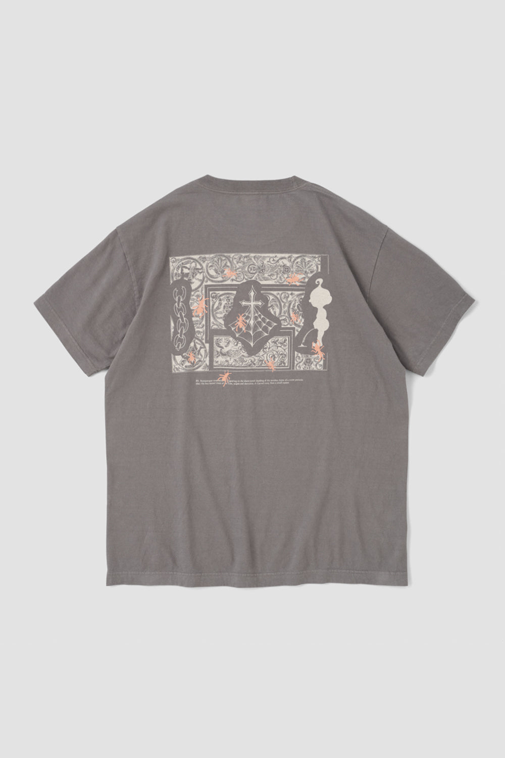 Collaged Flash S/S Tee Gray / FIFTH x Tony Valentine NYC