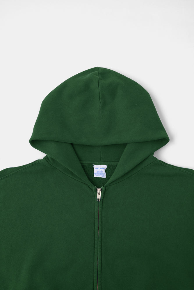 60's Faded Zip hoodie / Forest Green – FIFTH GENERAL STORE
