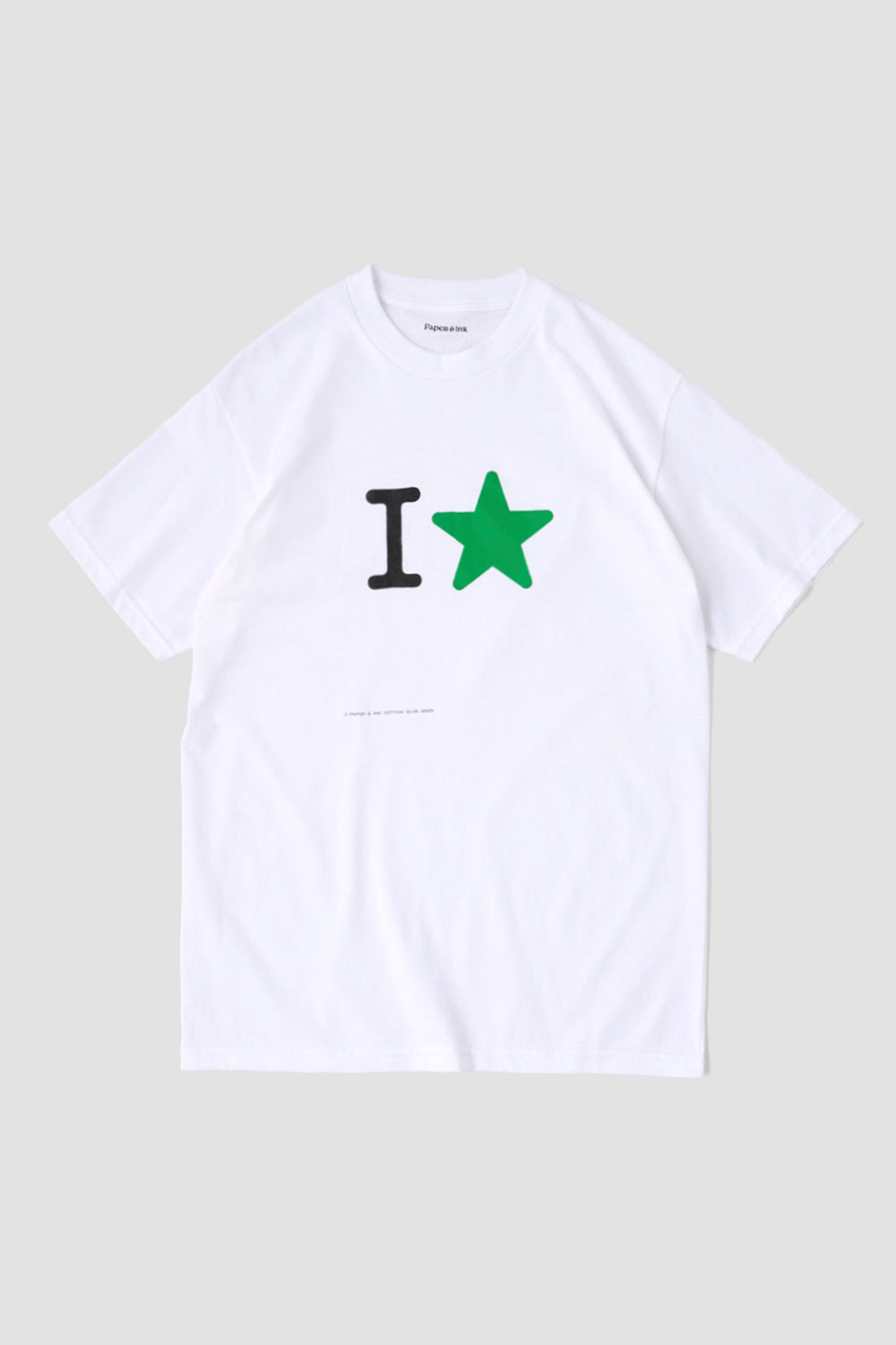 I ☆ Tee - Green / Paper &amp; Ink Cotton Club