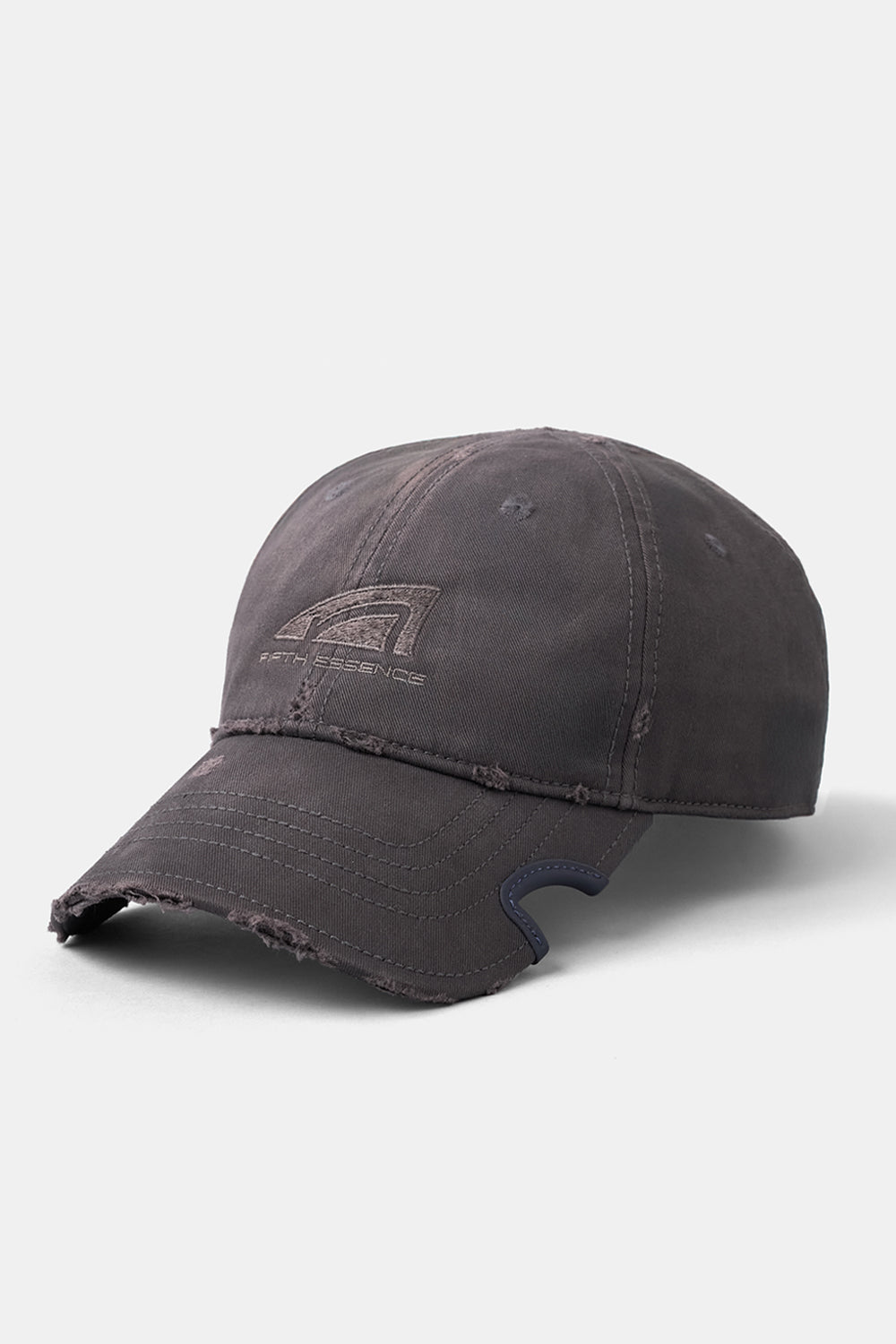 Distressed Notch Cap / Faded Gray