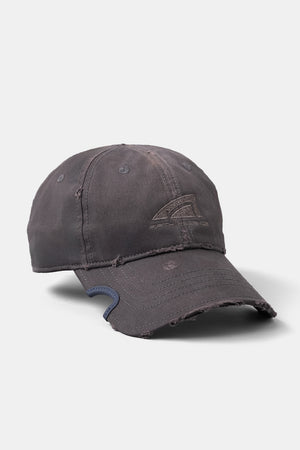 Distressed Notch Cap / Faded Grey ノッチ グレーキャップ FIFTH
