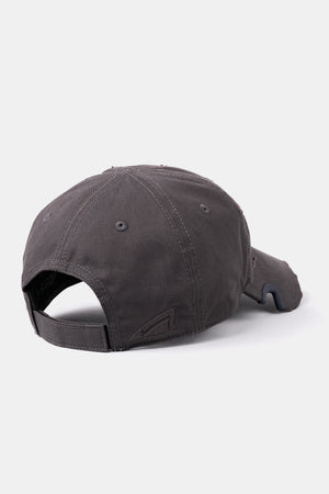 Distressed Notch Cap / Faded Grey ノッチ グレーキャップ FIFTH