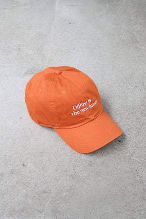 
                  
                    Offline is the new luxury Embroidered Hat / Desert Orange
                  
                