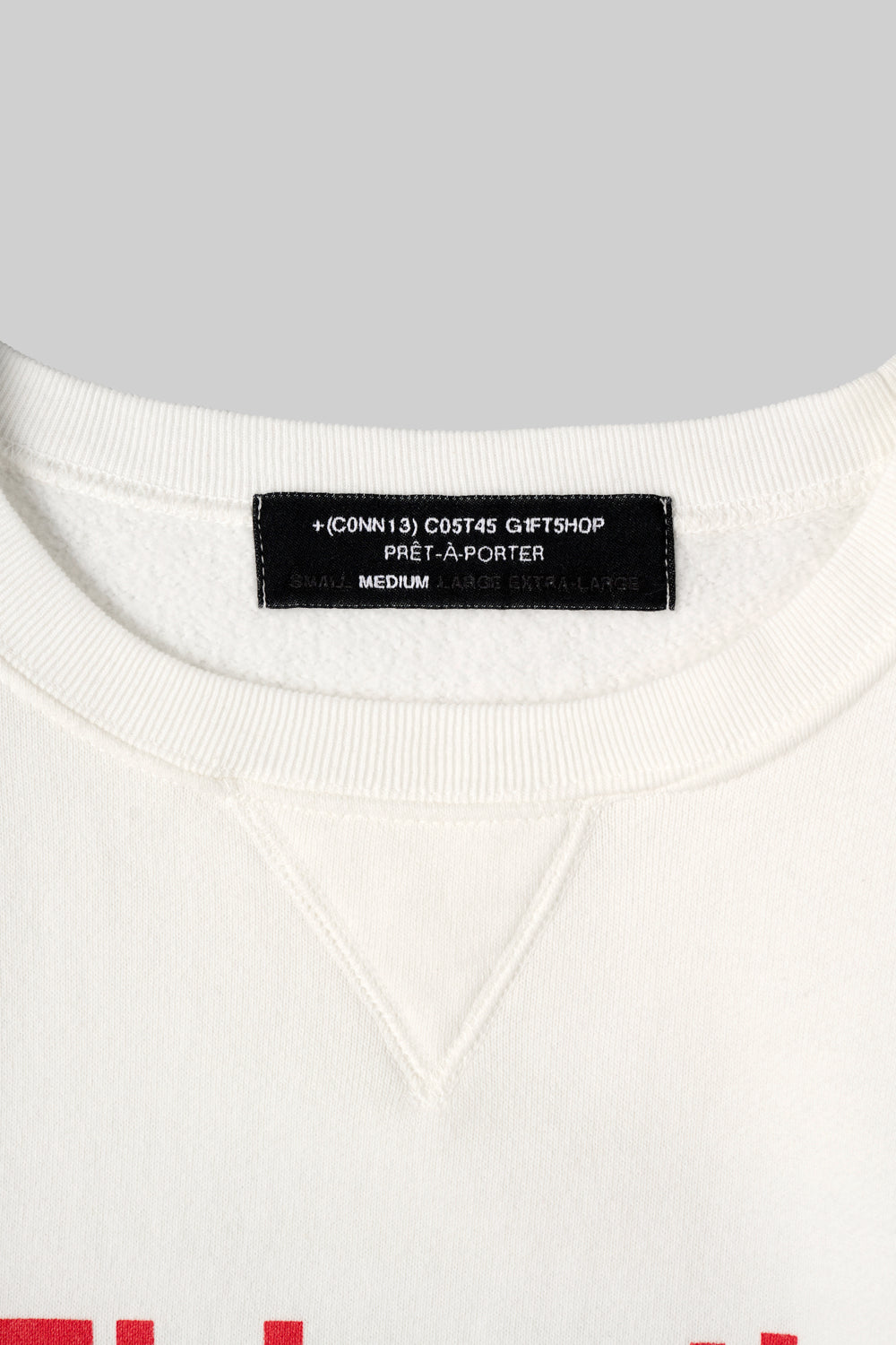 Connie Costas fifth general store 別注 HELLvetica Crewneck Shirts / CONNIE COSTAS x FIFTH