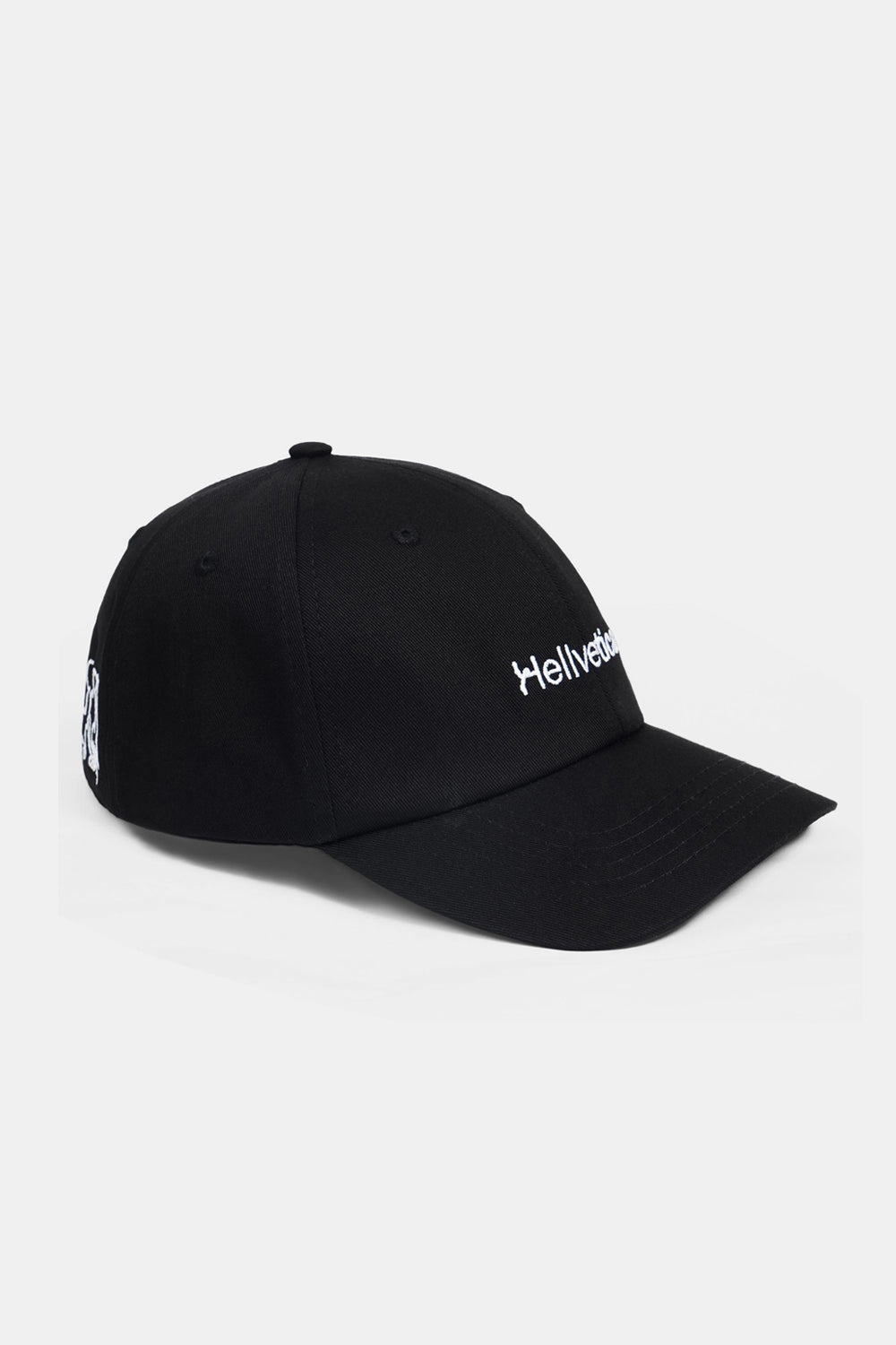 amateur Hellvetica Hat Black / samepaper