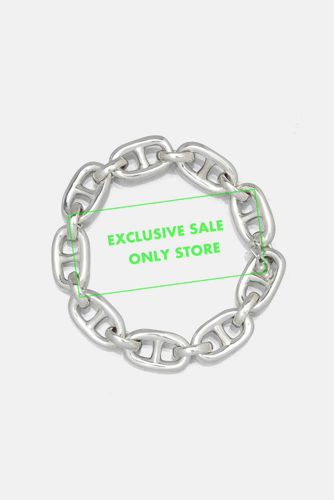 【音波クリーニング済】FIFTH GENERAL STORE ブレスレット Fifth Silver Bracelet PU1991 / シルバーチェーンブレスレット