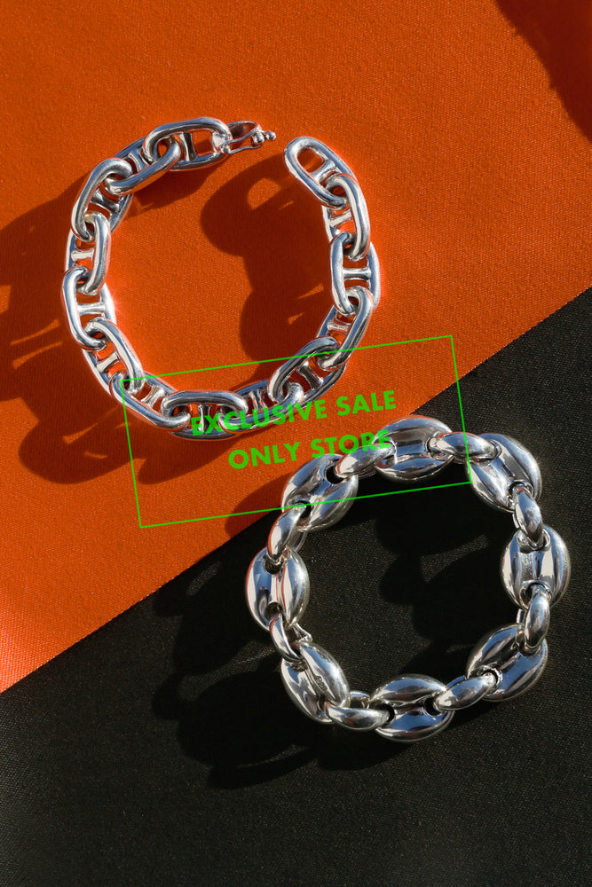 FIFTH GENERAL STORE 925シルバー チェーンブレスレット Fifth Silver bracelet - 1984 / シルバーチェーンブレスレット