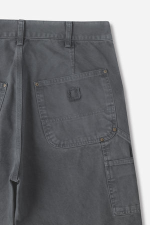 FI - Distressed Double Knee Pants / D-Gray ダークグレー ダブルニー