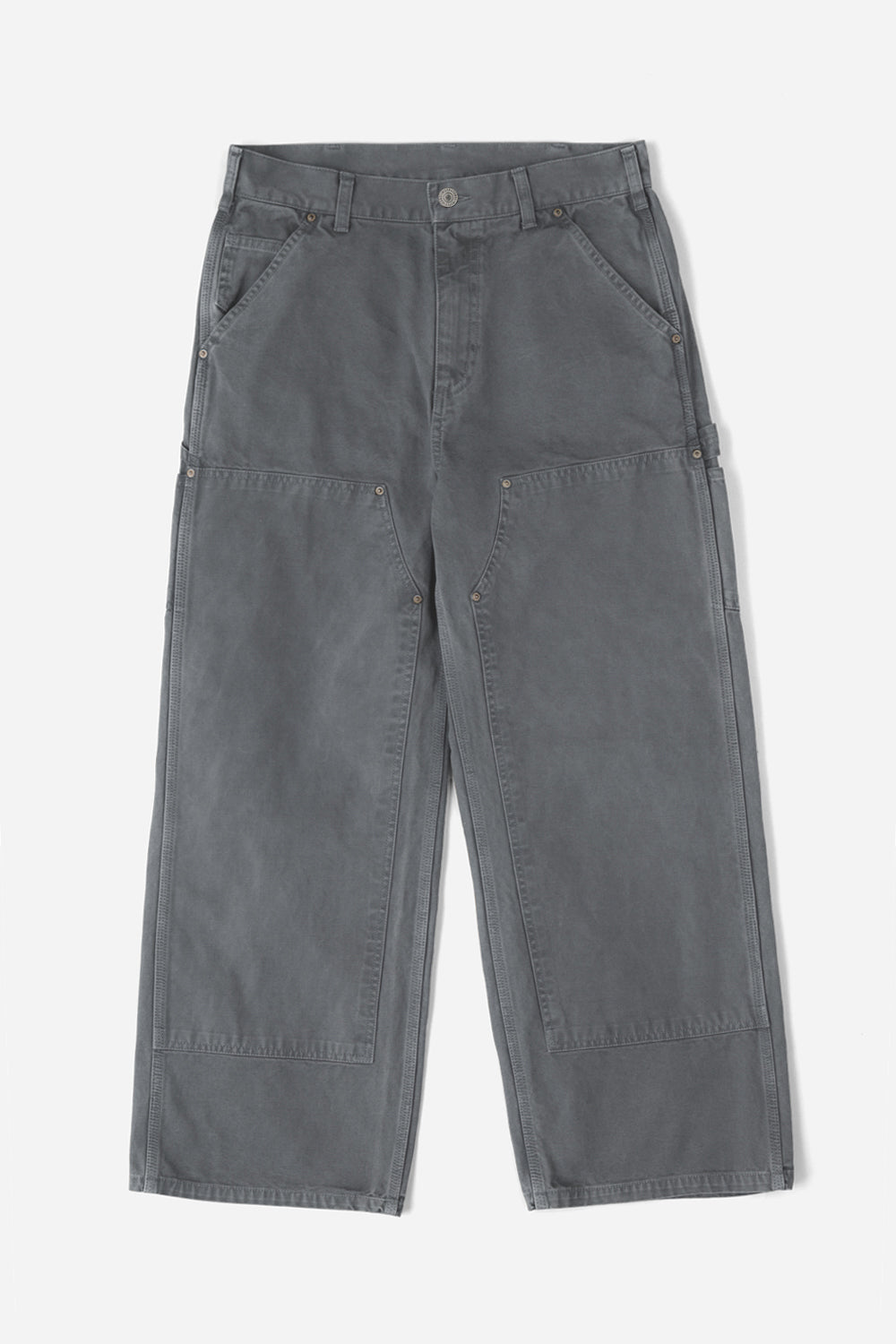 FI-Distressed Double Knee Pants (VerⅡ) / L-Gray
