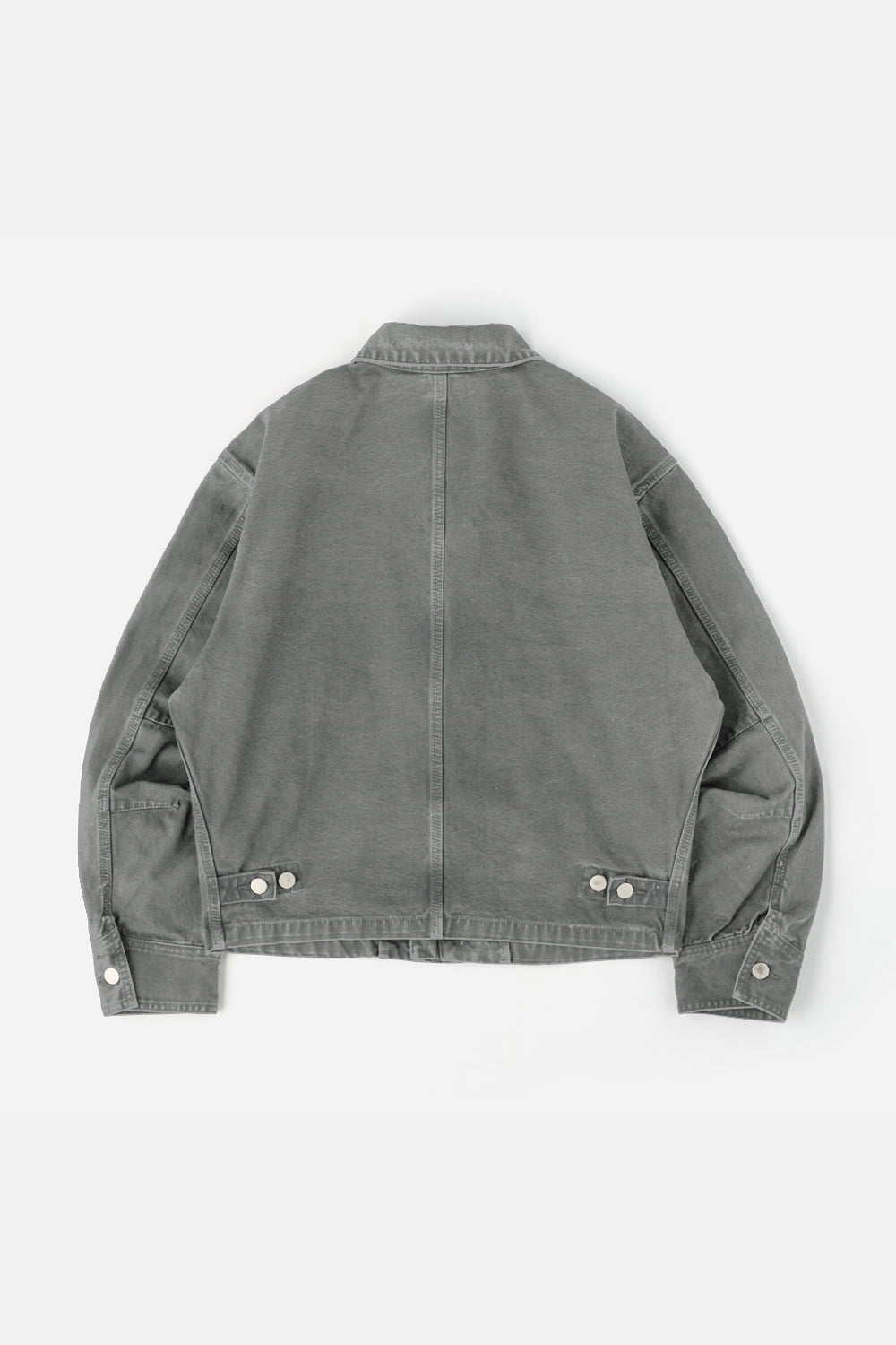 12oz Canvas Duck Traditional Jacket / L-Gray Duck jacket work canvas