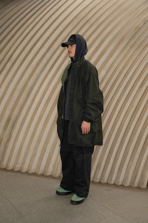FIFTH x M-65 Fishtail Over-Dyed Black モッズパーカー フィッシュ 