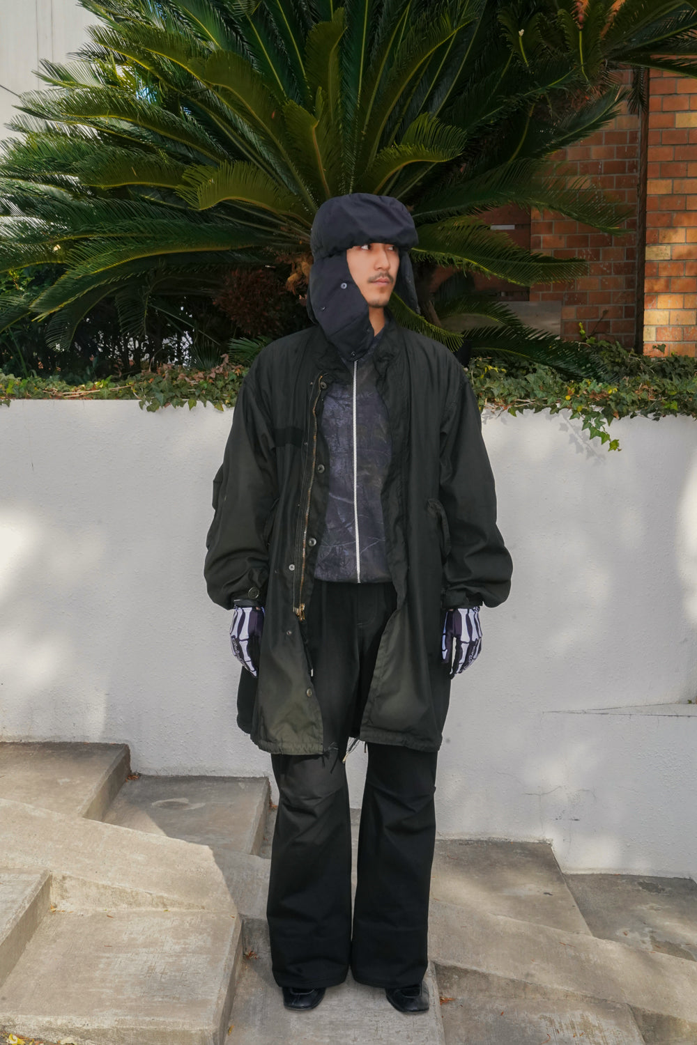 FIFTH x M-65 Fishtail Over-Dyed Black モッズパーカー フィッシュ FIFTH x M-65 Fishtail Over-Dyed Black モッズパーカー フィッシュ