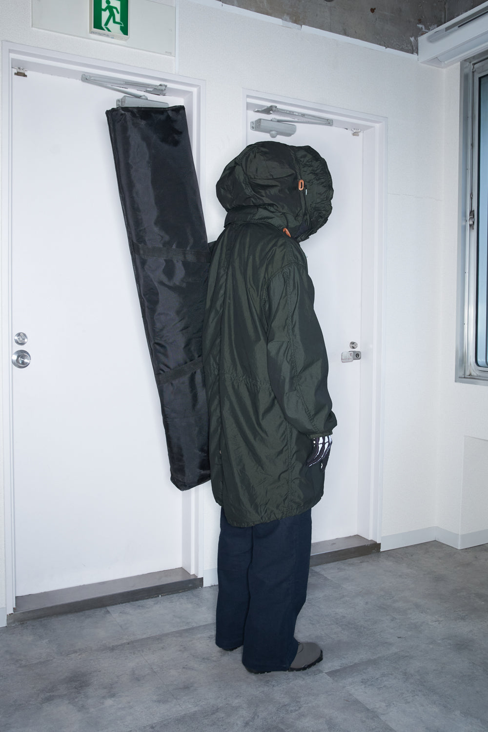 ジャケット・アウター fifth general store M-65 Over-Dyed BLK M-65 Fishtail Over-Dyed with Hood Black フード付き モッズパーカー
