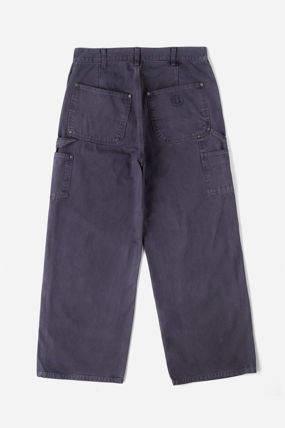 FI-Distressed Double Knee Pants (VerⅡ) / EggPlant-Navy