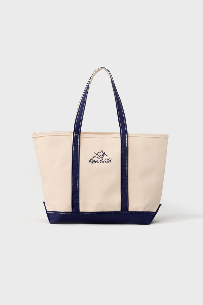 Paper & Ink Cotton Club Dragon Logo Tote Bag