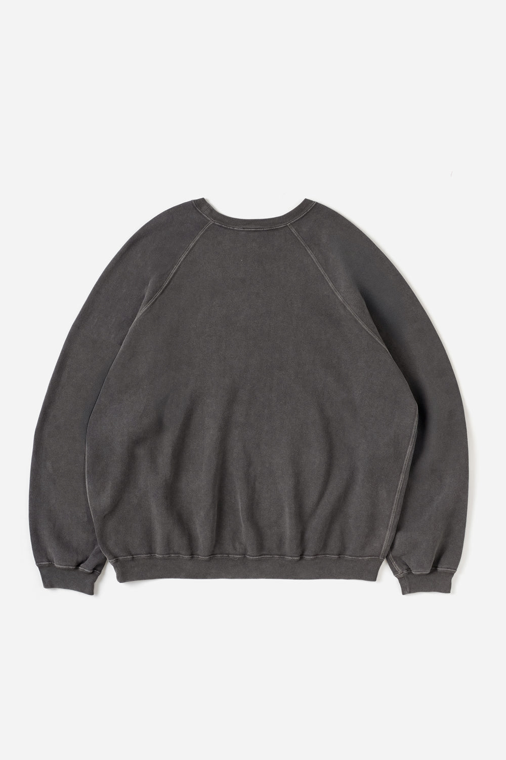 60’s Faded Ragran Sweatshirts / Navy Gray