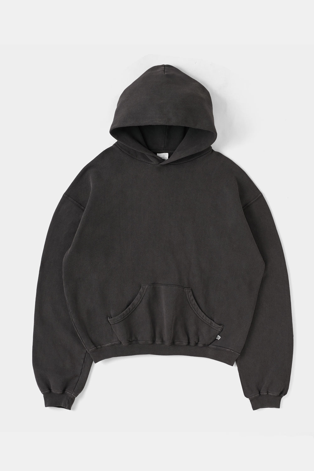 60’s Faded Pullover Hoodie / Black