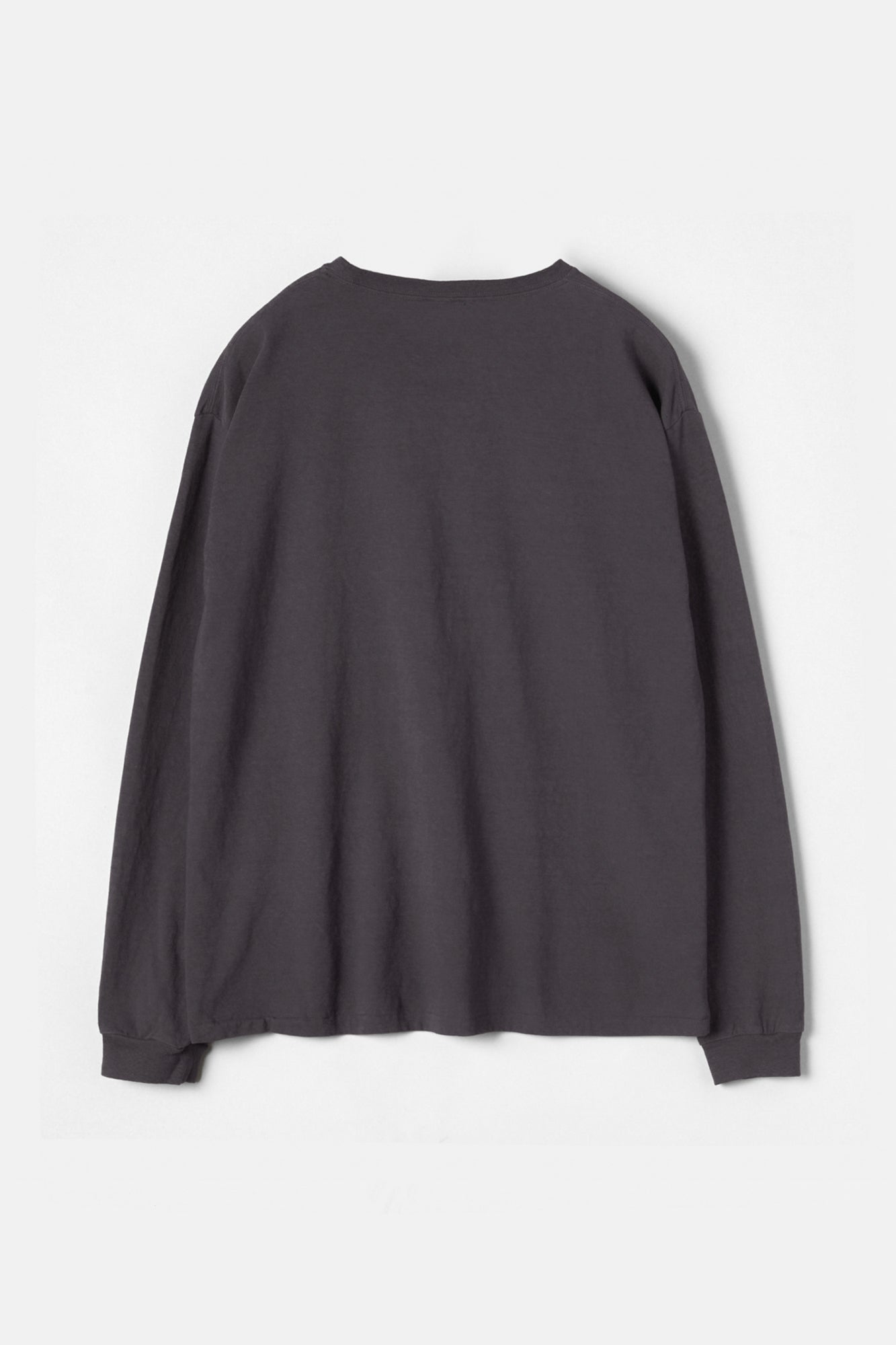 Faded Blank L/S Tee Inspired by the '60s and '70s / Navy Grey