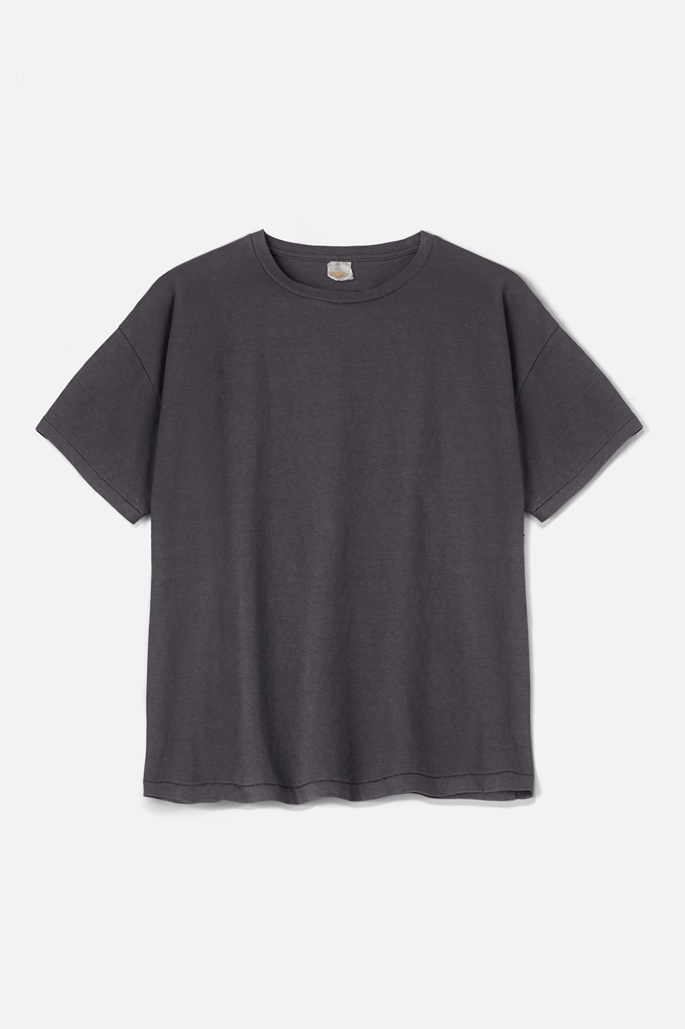Faded Blank S/S tee inspired by the ’60s and ’70s / Navy Grey