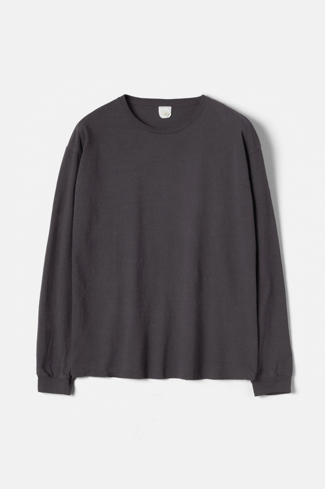 Faded Blank L/S Tee Inspired by the '60s and '70s / Navy Grey