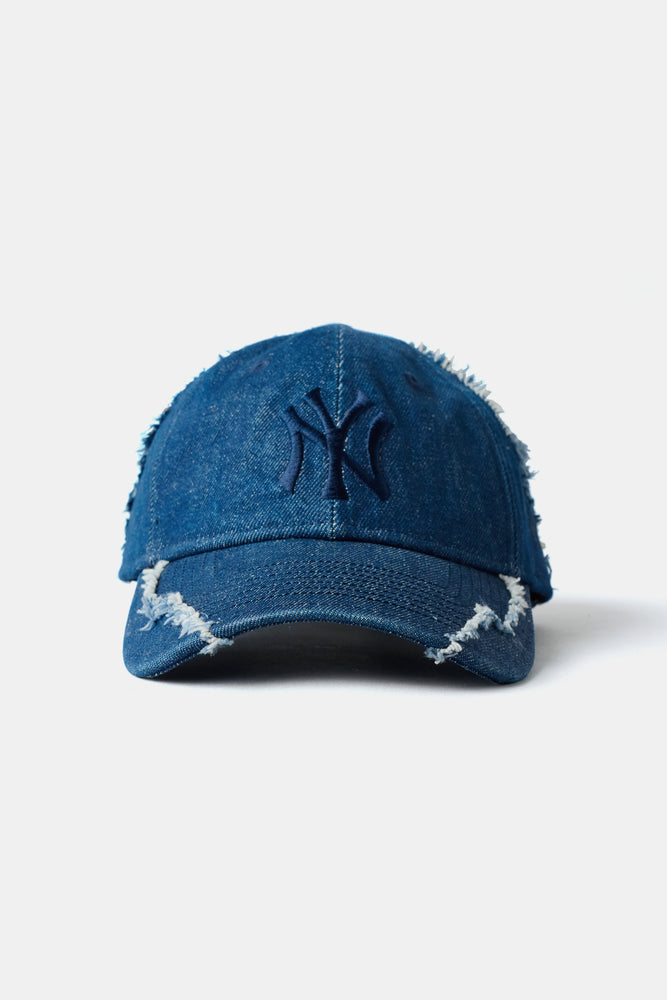 DISTRESSED 9TWENTY DENIM Cap NY Yankees / NEW ERA