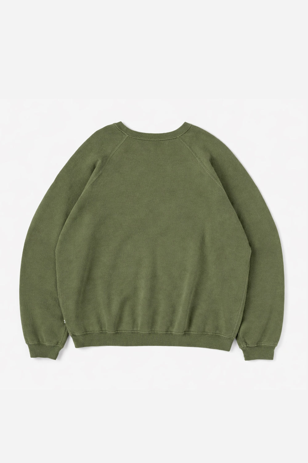 60’s Faded Ragran Sweatshirts / Olive