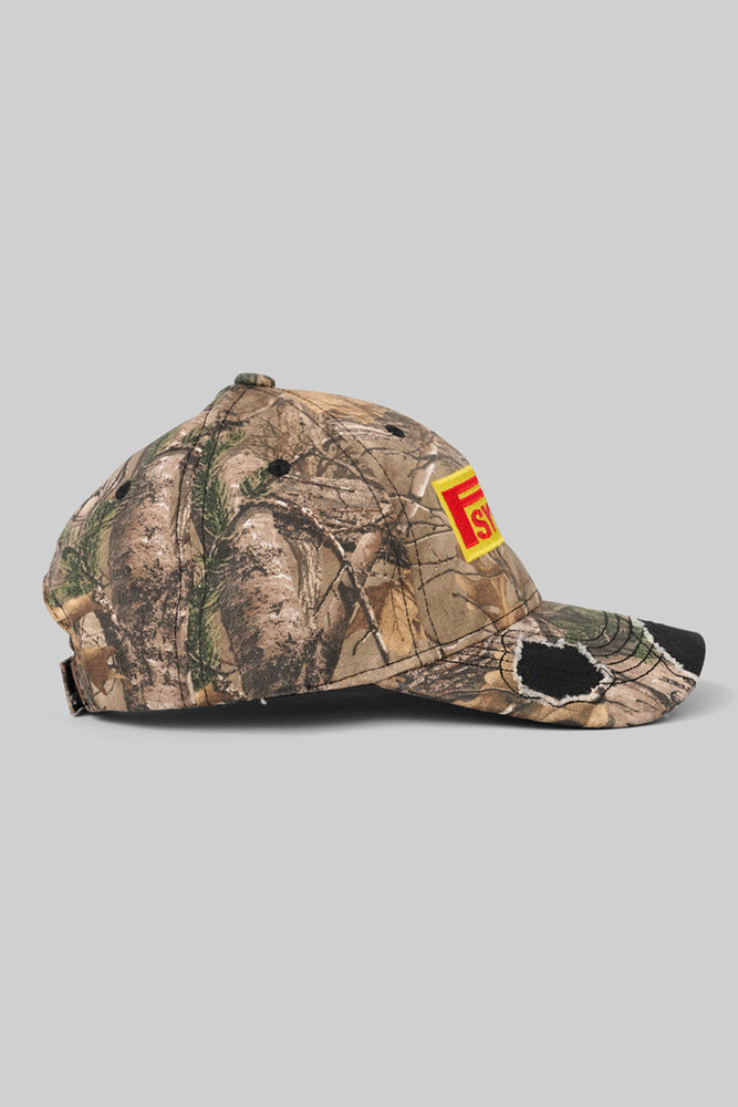 
                  
                    Damaged RT Camo Cap /  CONNIE COSTAS x FIFTH
                  
                