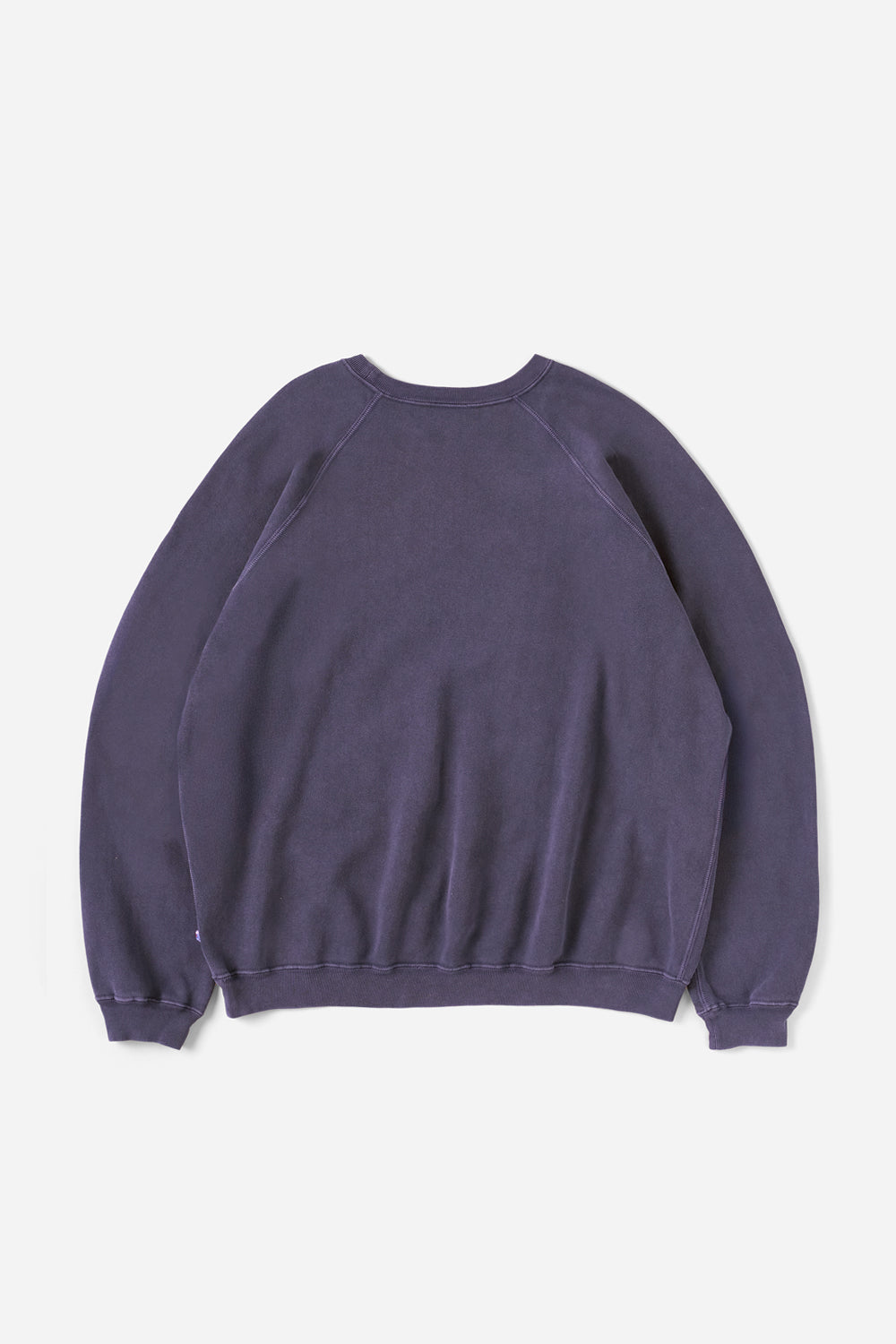 60’s Faded Ragran Sweatshirts / Dusky Purple
