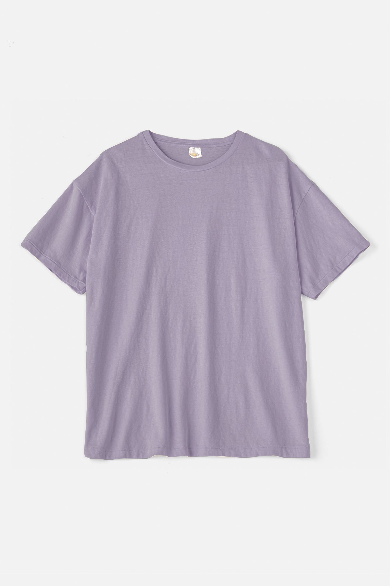 Faded Blank S/S tee inspired by the ’60s and ’70s / Soft Violet