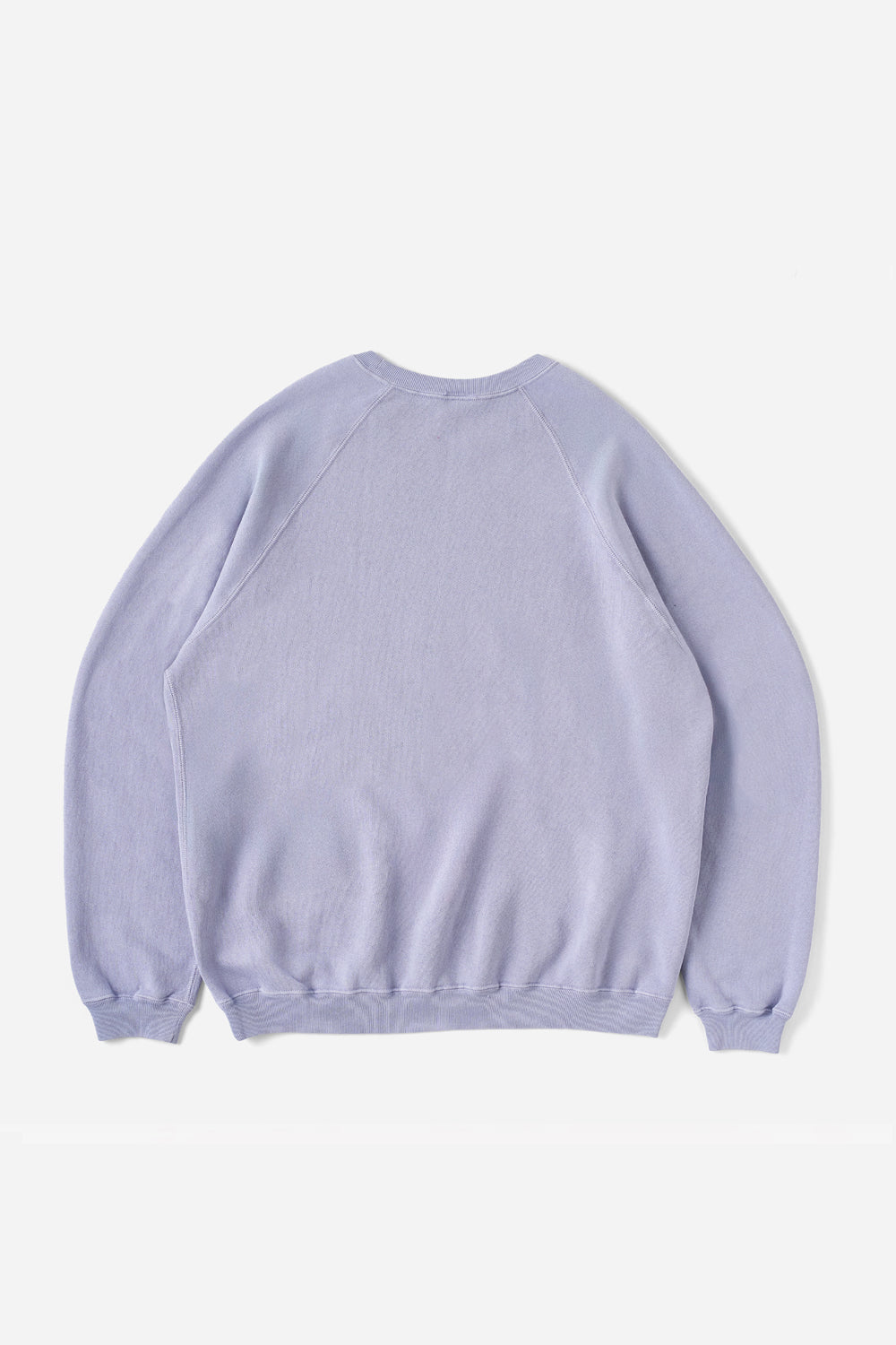 60’s Faded Ragran Sweatshirts / Queen Blue