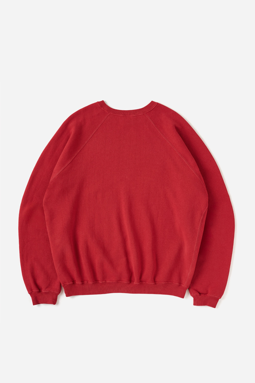 60’s Faded Ragran Sweatshirts / Dusty Red
