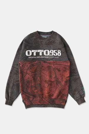 
                  
                    OTTO958 x FIFTH Crewneck Sweatshirts / Red
                  
                