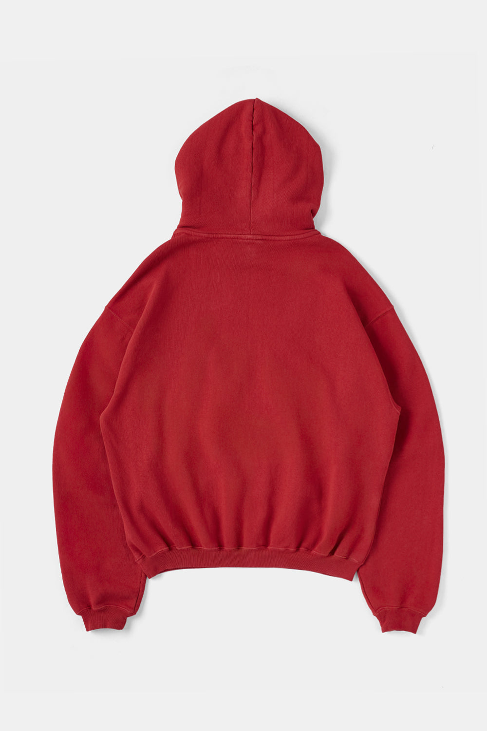 60’s Faded Pullover Hoodie / Dusty Red