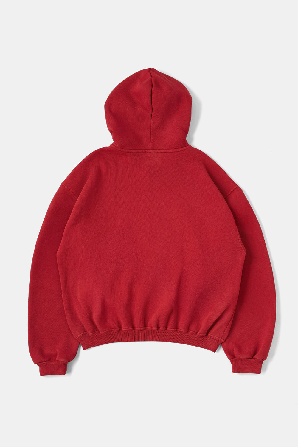 60’s Faded Zip hoodie / Dusty Red