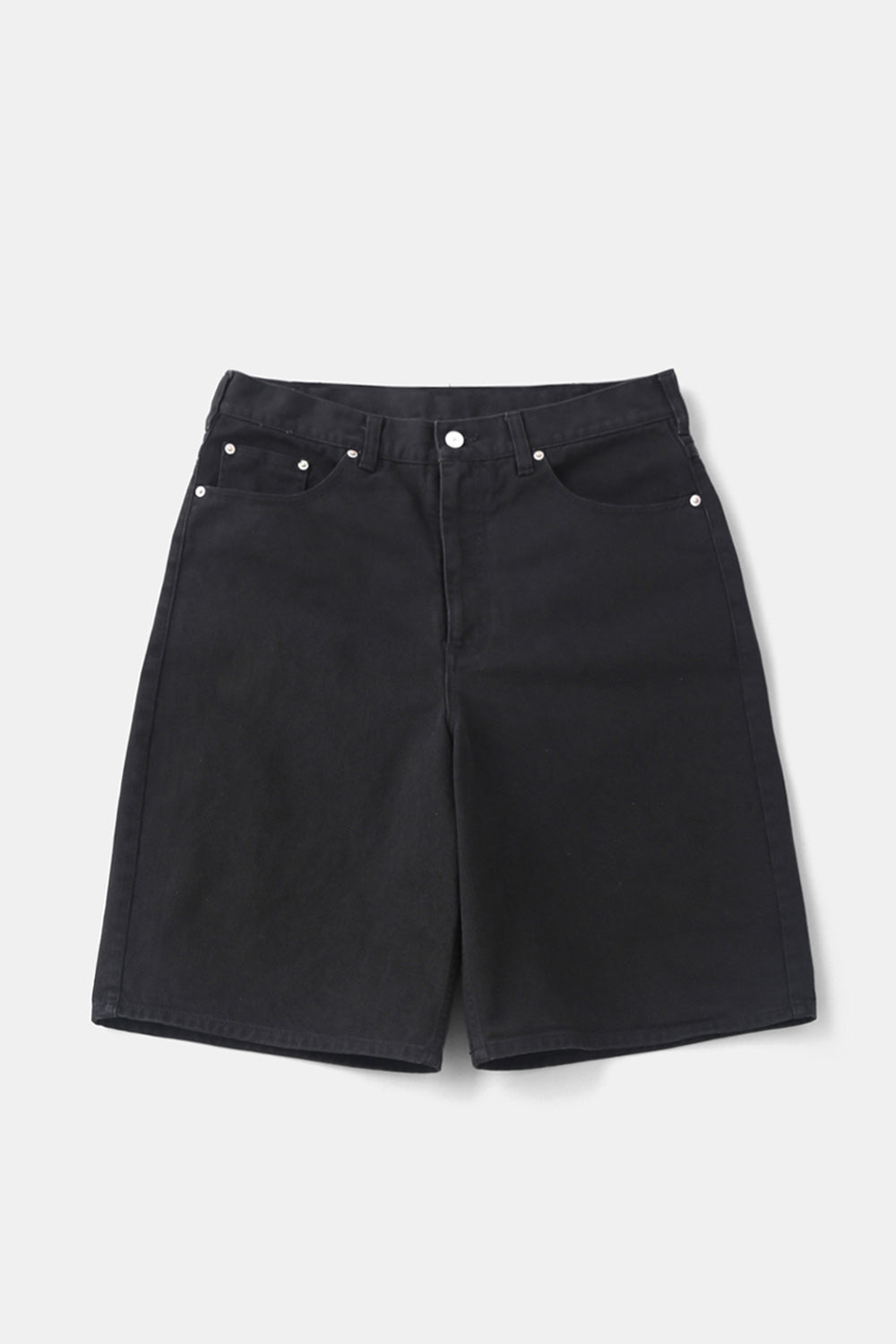 About 92' Loose Fit Faded Shorts