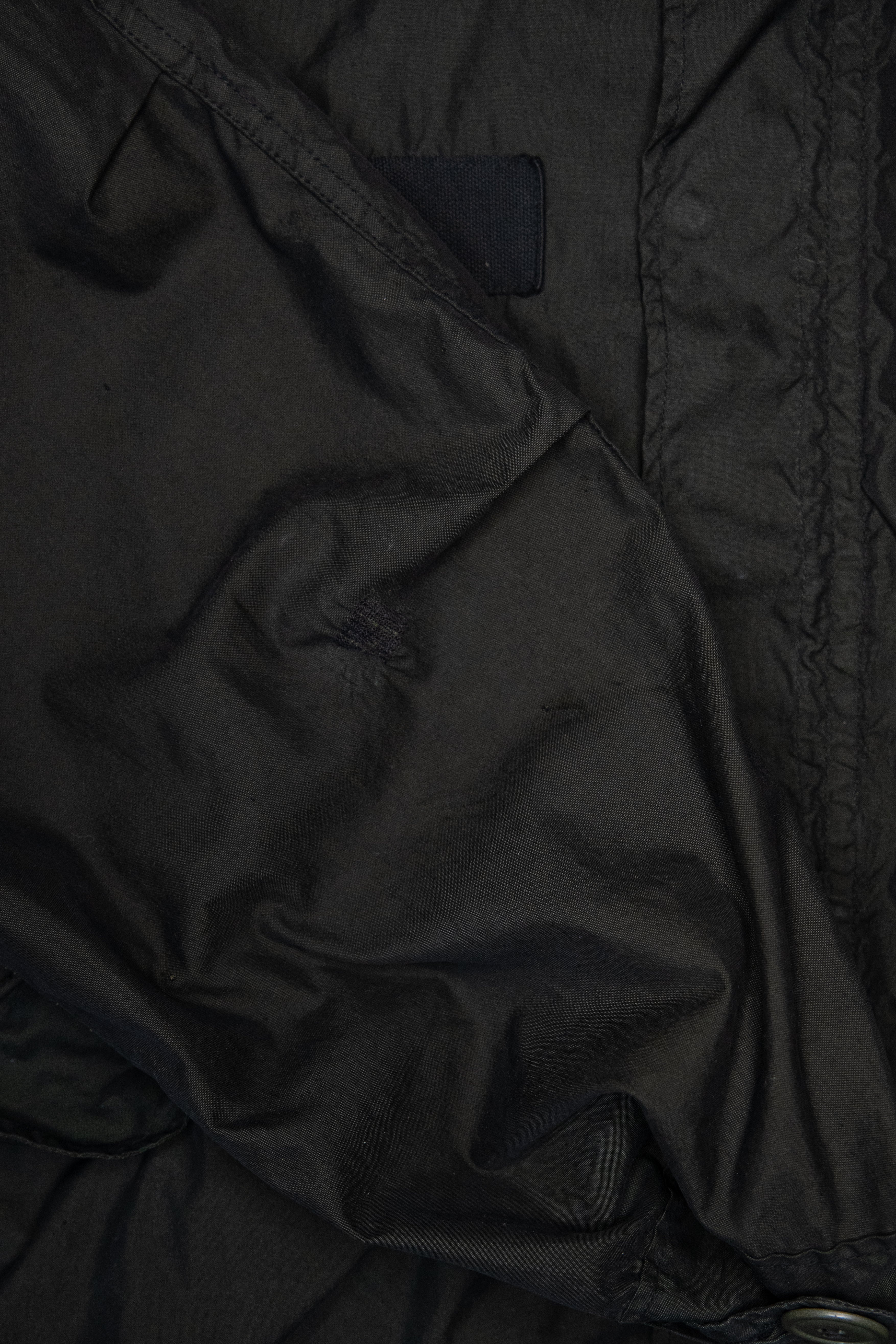 FIFTH x M-65 Fishtail Over-Dyed Black モッズパーカー フィッシュ