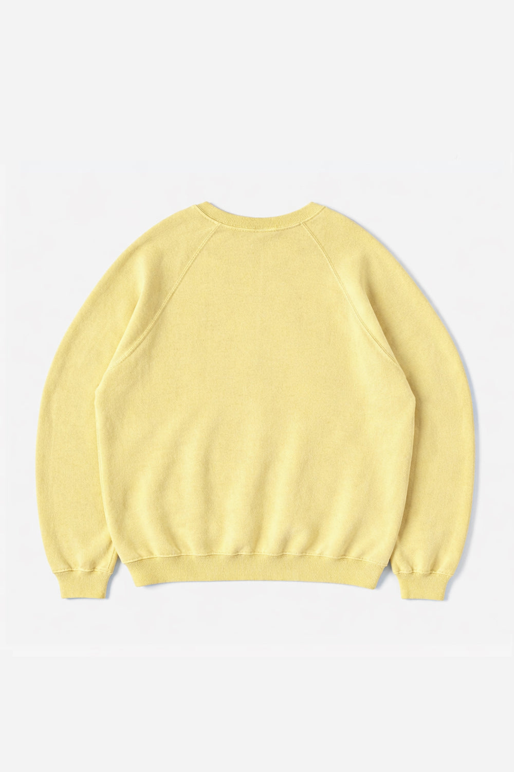60s Faded Raglan Sweatshirts / Saffron Yellow