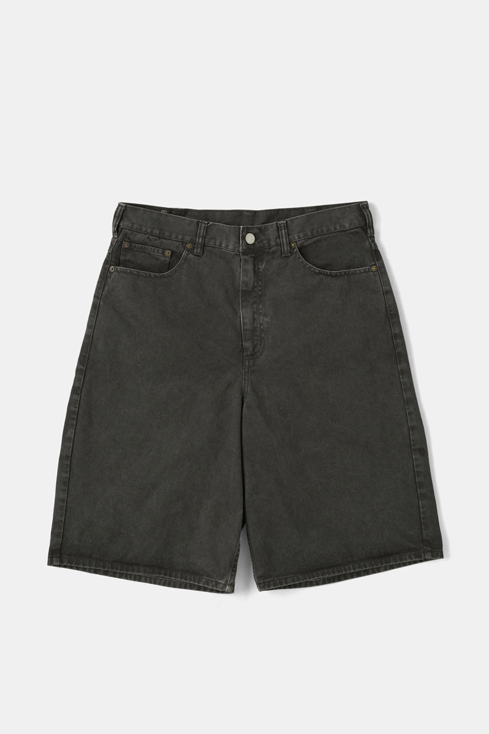 92' Loose-Fit Faded Shorts / Smoky Gray