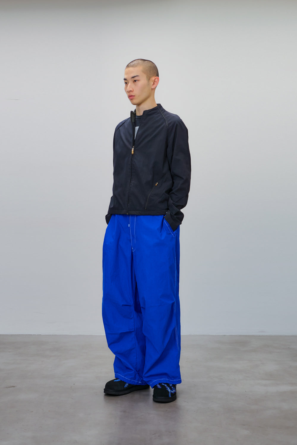 Arctic Snow Camouflage Trousers / Blue