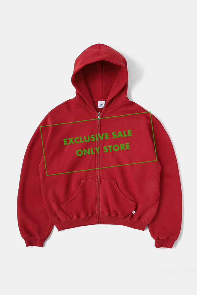 ◡**様 fifth general store 60s Faded Zip h 60's Faded Zip hoodie / Dusty Red – FIFTH GENERAL STORE