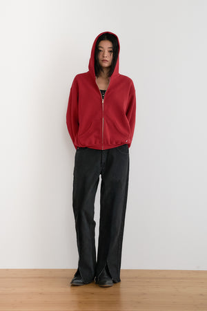 
                  
                    60's Faded Zip hoodie / Dusty Red
                  
                