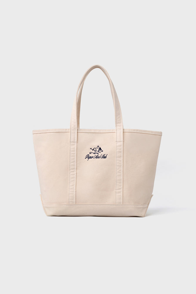 Paper & Ink Cotton Club Dragon Logo Tote Bag