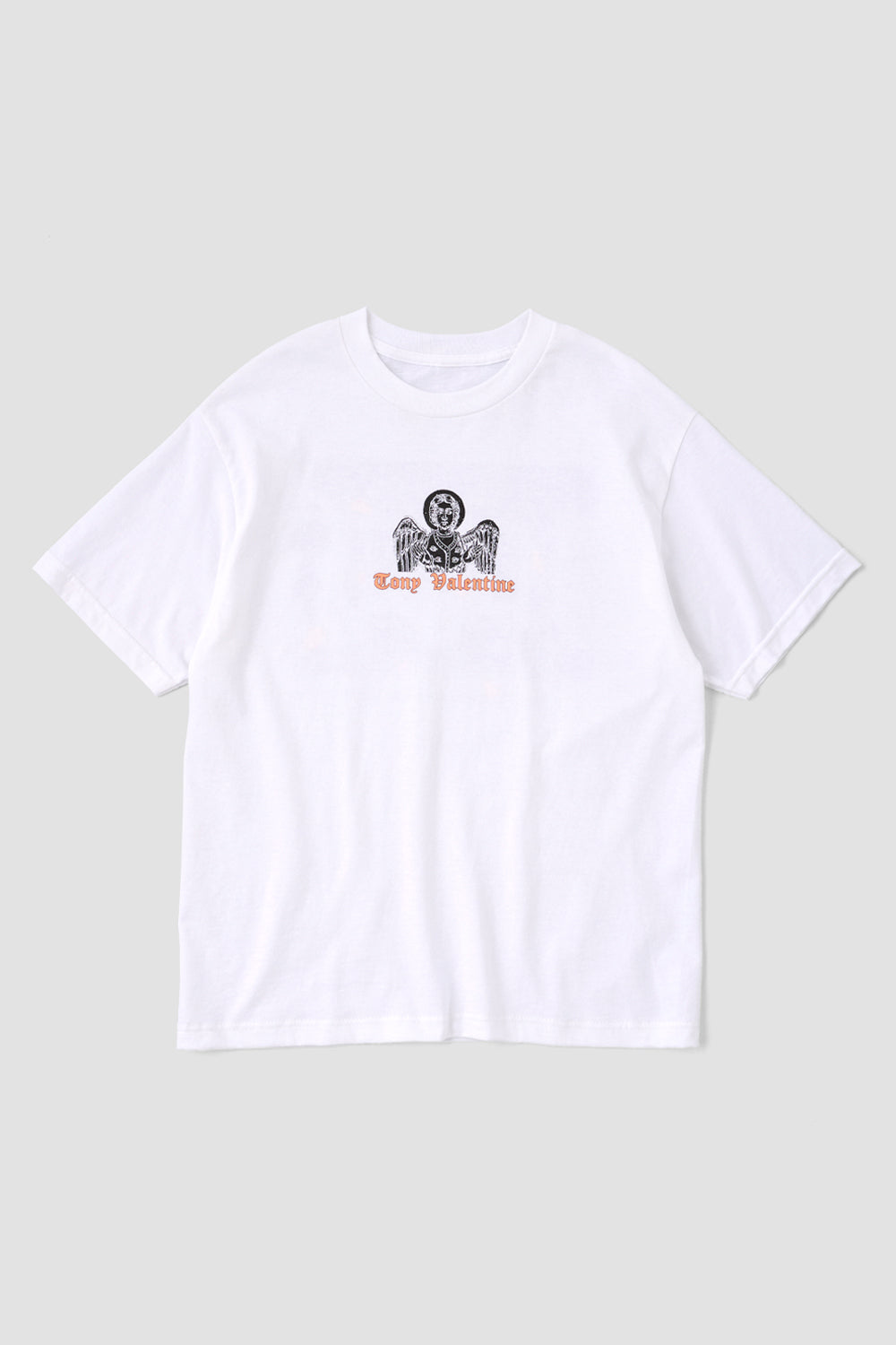 Collaged Flash S/S Tee White / FIFTH x Tony Valentine NYC