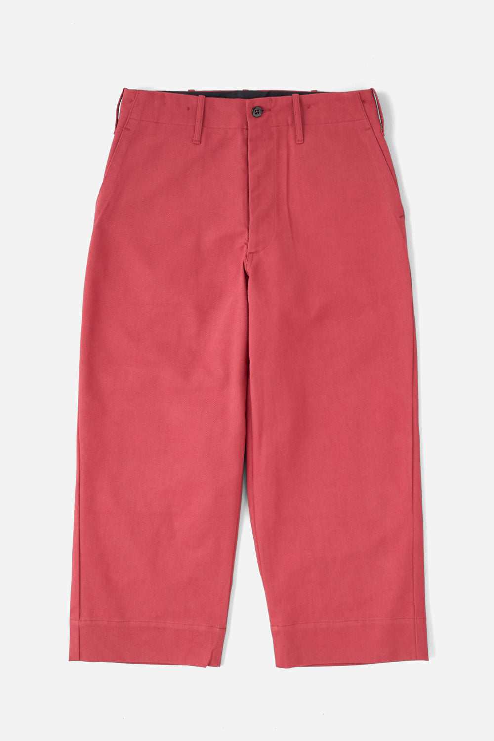 Short Short Wide Work(0169) Red ツキ ブラック ワークパンツ 赤 TUKI