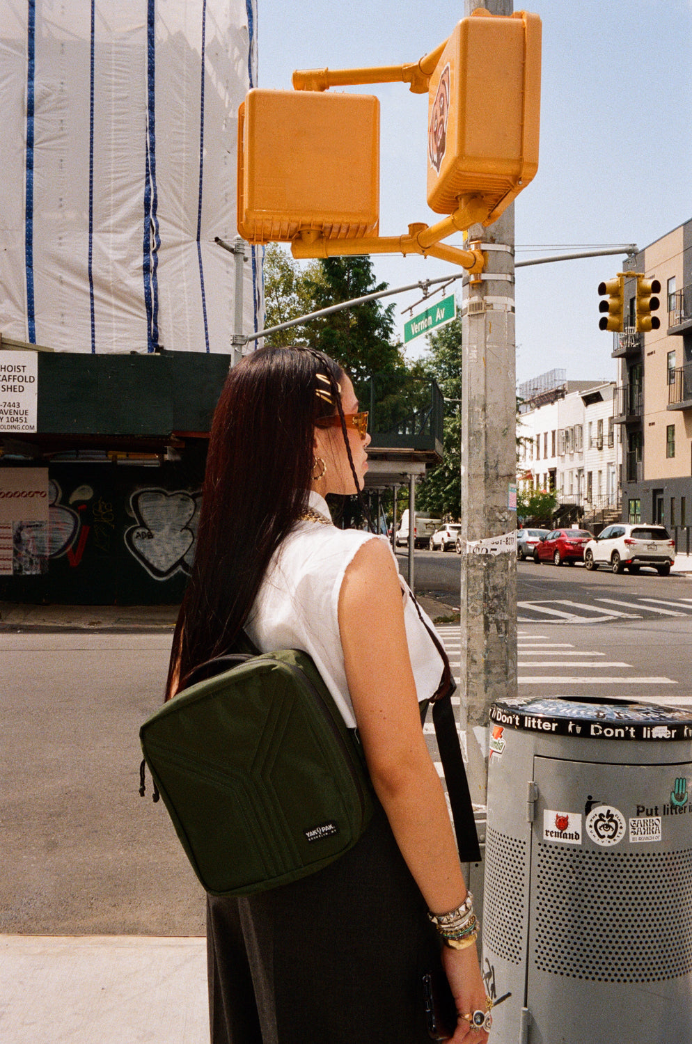 FIFTH Exclusive Record Bag Green / YAKPAK ヤックパック レコード