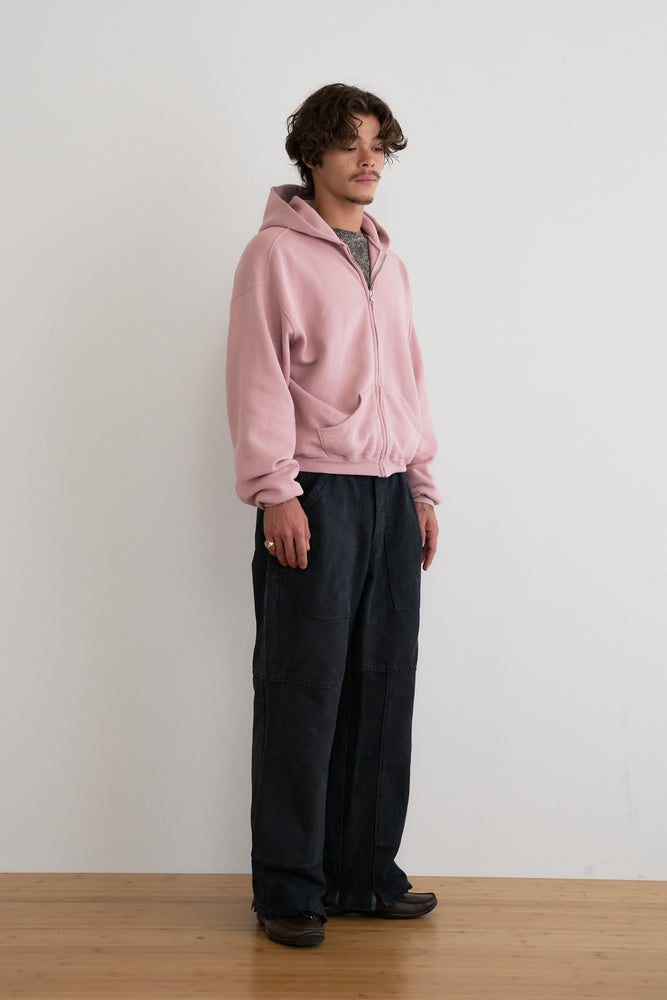 
                  
                    60's Faded Zip hoodie / Smoky Pink
                  
                