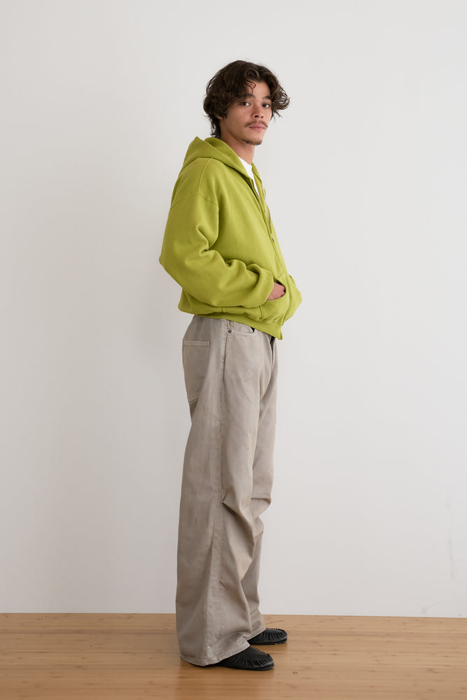 
                  
                    60's Faded Zip Hoodie / Lime
                  
                