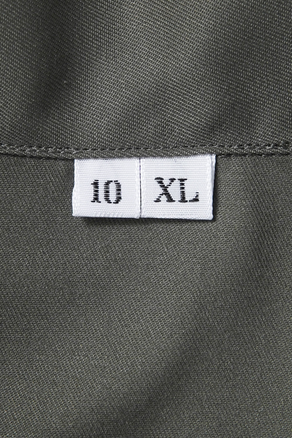 10XL Big Shirts - Vert Otan / Made with French Military Fabric